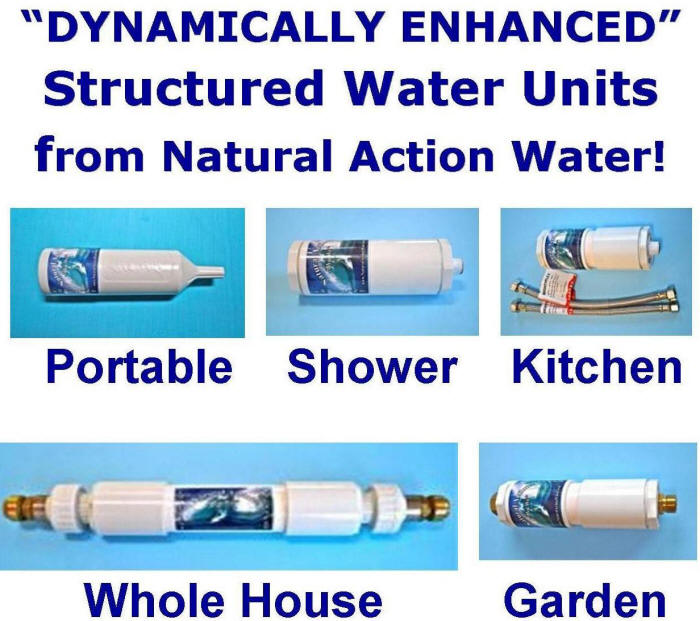 Natural Action Technologies Structured Water Units